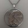 colgante acero inox wolf