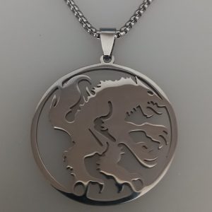 colgante acero inox wolf