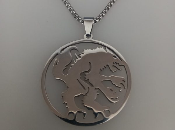 colgante acero inox wolf