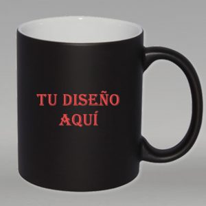 taza de cerámica mágica