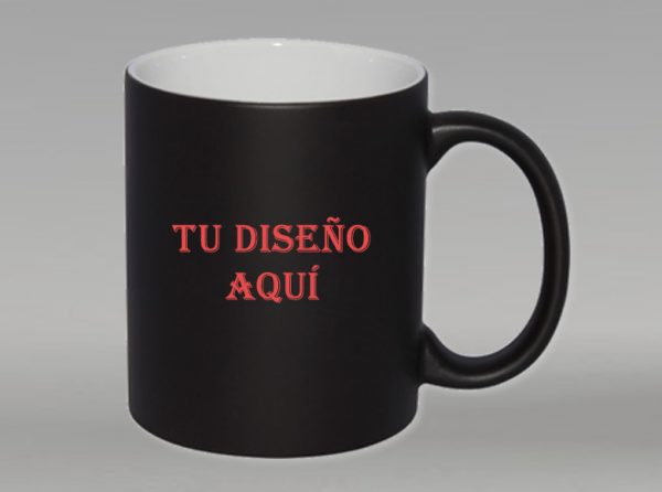 taza de cerámica mágica